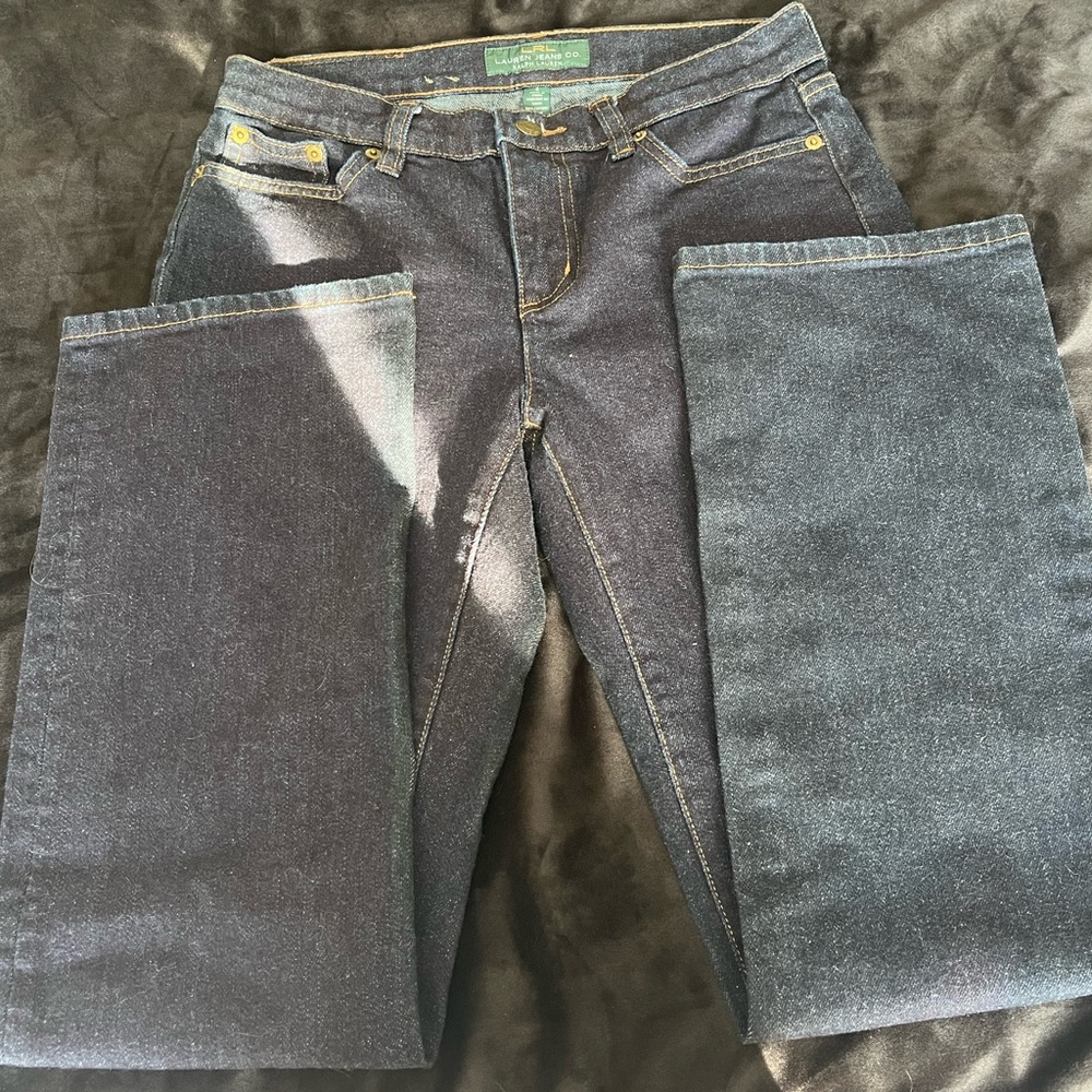 Women’s LRL (Lauren Jeans Co) Ralph Lauren Straight Leg Jeans, Size 4